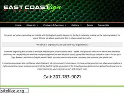 Sites similar to eastcoastsigndesign.com