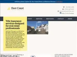 Sites similar to eastcoasttitle.com
