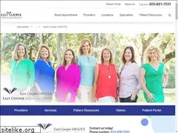 Sites similar to eastcooperobgyn.com