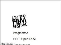 Sites similar to eastendfilmfestival.com