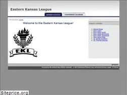 Sites similar to easternkansasleague.org