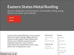 Sites similar to easternstatesmetalroofing.com