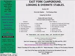 Sites similar to eastforkcampgrounddurbin.com