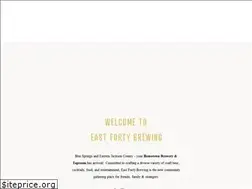 Sites similar to eastfortybrewing.com