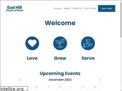 Sites similar to easthillchurch.org