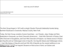 Sites similar to easthillsautogroup.com