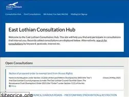 Sites similar to eastlothianconsultations.co.uk