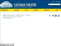Sites similar to eastmantheatre.org