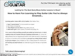Sites similar to eastmesaguitarlessons.com