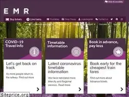 Sites similar to eastmidlandstrains.co.uk