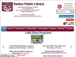 Sites similar to eastonlibrary.org