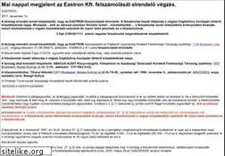 Sites similar to eastron.hu