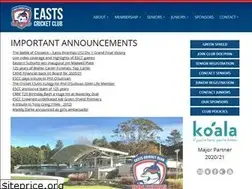 Sites similar to eastscricket.com.au