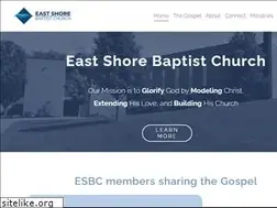 Sites similar to eastshorebaptist.org