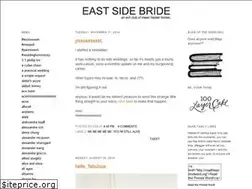 Sites similar to eastsidebride.com