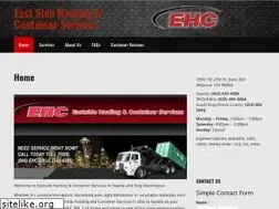 Sites similar to eastsidehaulingservices.com