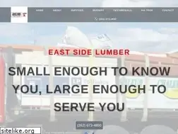 Sites similar to eastsidelumber.net