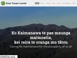 Sites similar to easttaupolands.co.nz
