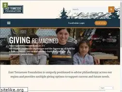 Sites similar to easttennesseefoundation.org