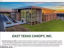 Sites similar to easttexascanopy.com