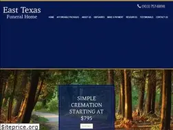 Sites similar to easttexasfuneral.com