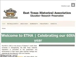 Sites similar to easttexashistorical.org