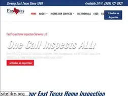 Sites similar to easttexashomeinspection.com
