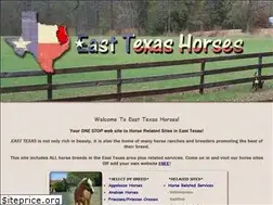 Sites similar to easttexashorses.com