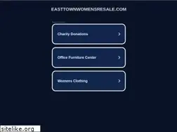 Sites similar to easttownwomensresale.com