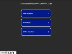 Sites similar to eastwestbrewingcompany.com