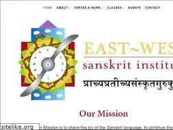 Sites similar to eastwestsanskritinstitute.com