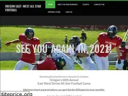 Sites similar to eastwestshrinefootball.com