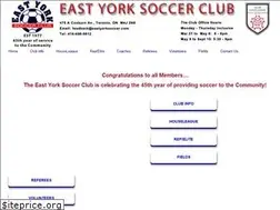 Sites similar to eastyorksoccer.com