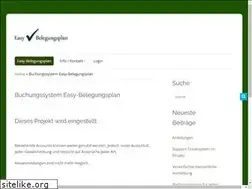 Sites similar to easy-belegungsplan.com