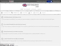 Sites similar to easy-english24.com
