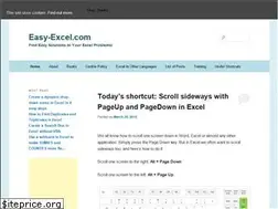 Sites similar to easy-excel.com