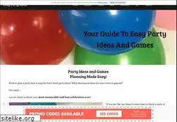 Sites similar to easy-party-ideas-and-games.com