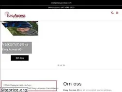 Sites similar to easyaccess.no