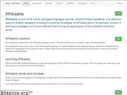 Sites similar to easyafrikaans.com