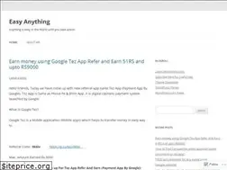 Sites similar to easyanything.wordpress.com