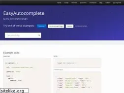 Sites similar to easyautocomplete.com