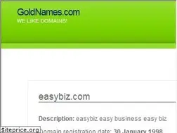 Sites similar to easybiz.com
