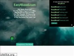 Sites similar to easyblood.com