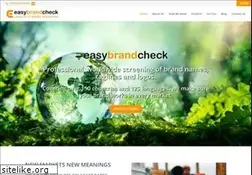 Sites similar to easybrandcheck.com
