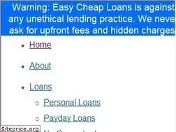 Sites similar to easycheaploans.uk