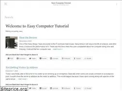 Sites similar to easycomputertutorial.com