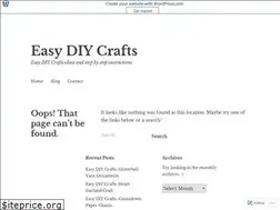 Sites similar to easydiycraftideas.wordpress.com