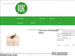 Sites similar to easyecotips.com