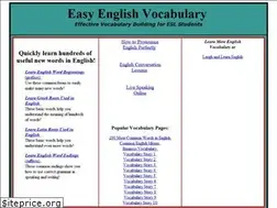 Sites similar to easyenglishvocabulary.com