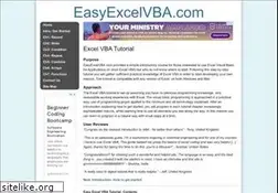 Sites similar to easyexcelvba.com